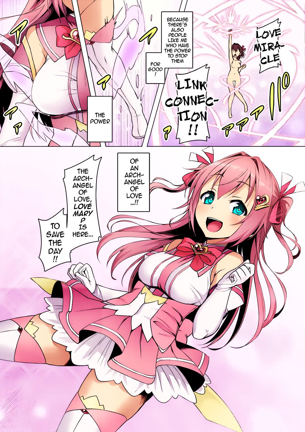 [Satou Kuuki] Aisei Tenshi Love Mary ～Akusei Jutai～ | The Archangel of Love, Love Mary ~Malignant Corruption~ [English] {darknight} {Hen_Colorist} [Decensored] [Colorized] [Digital] - Page 11