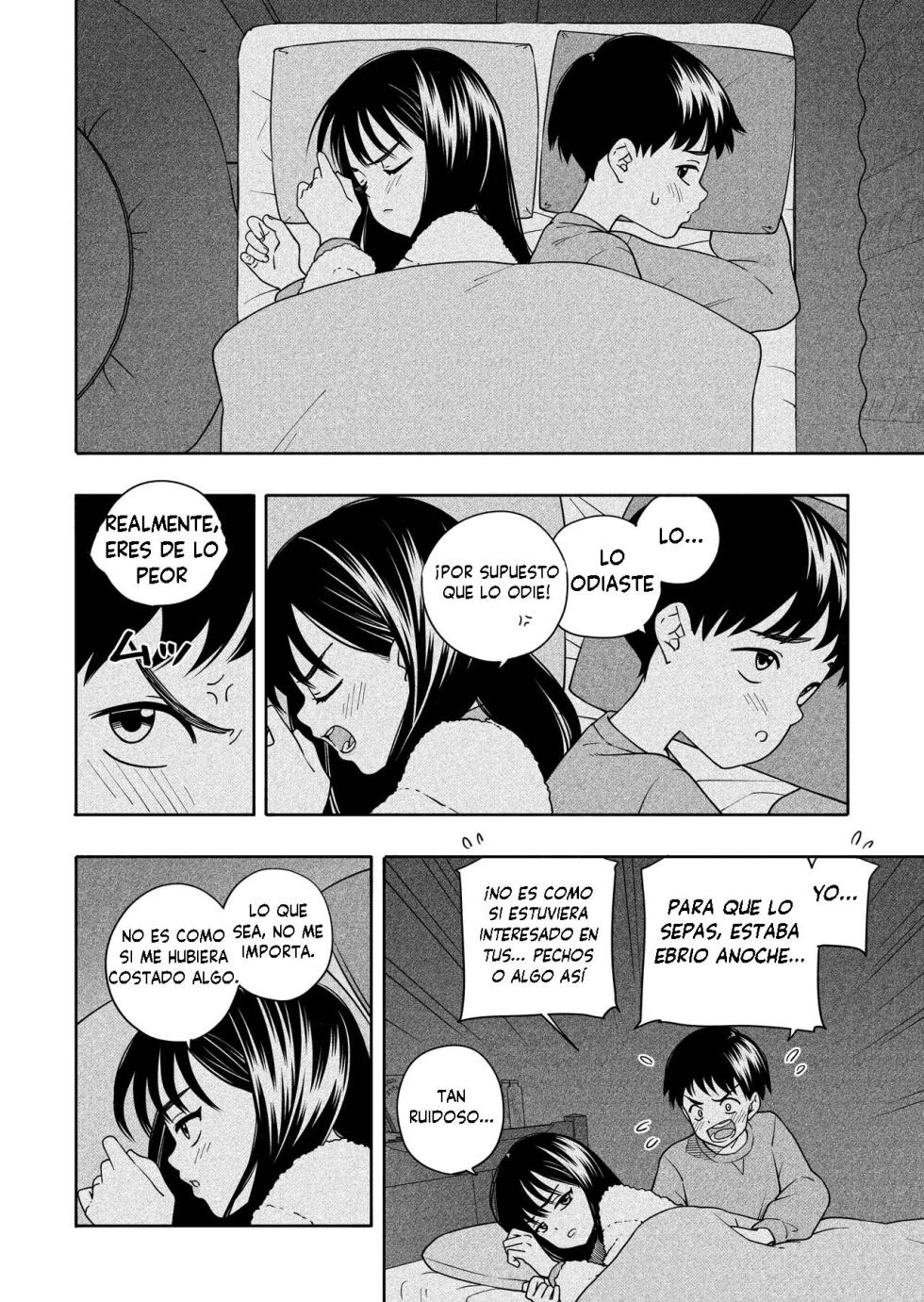 [Line Out(Kiiroi Tamago)] Yonayona Futari wa Warui koto｜Noche Tras Noche los Dos Hacemos Cosas Malas [Spanish] [BLACK ABANDONED SCAN] - Page 23