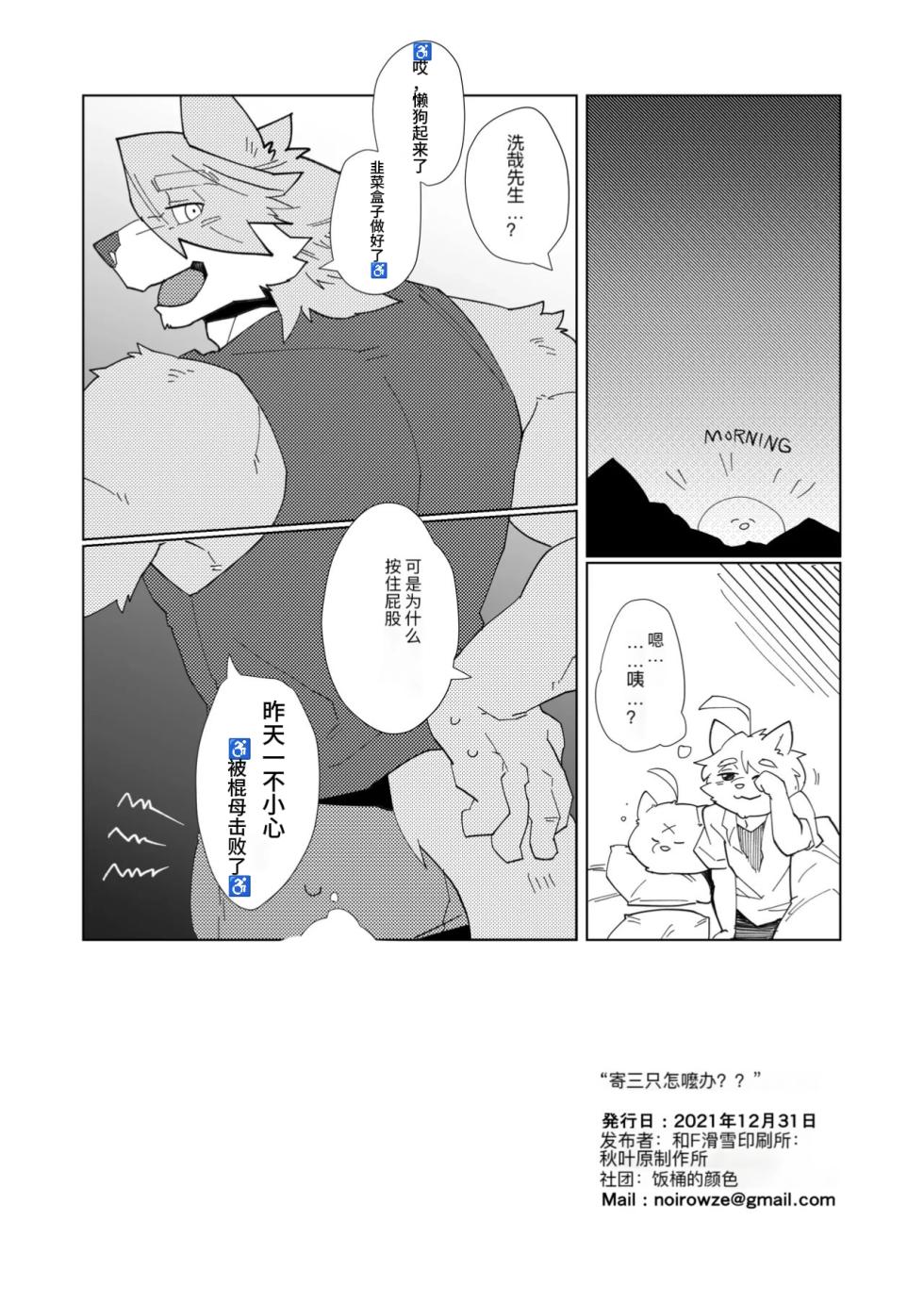 [Tostosfski]三个B3狼[电棍语][个人翻译] - Page 17