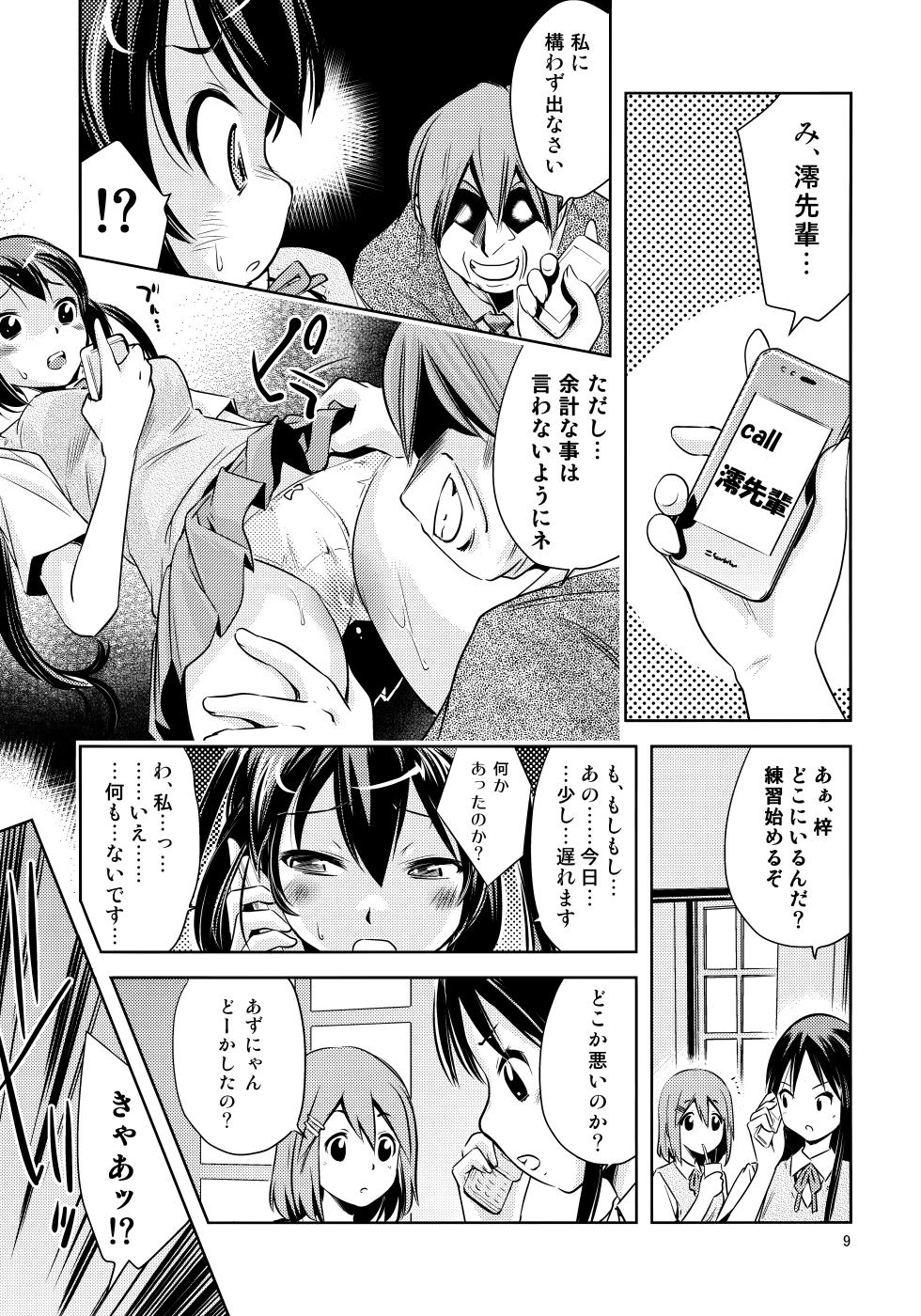 (C79) [Hokkyou Penguin (Saitou Sakae)] Azusa✕Hokenshitsu (K-ON!) - Page 8
