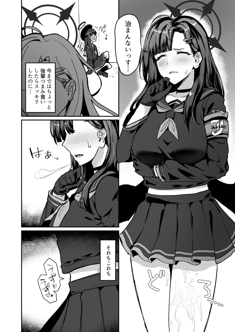 [Pure Chantai Ochu (Miki Chika)] Hi/Hoshokusha Hoshokusha ni Arazu (Blue Archive) [Digital] - Page 4