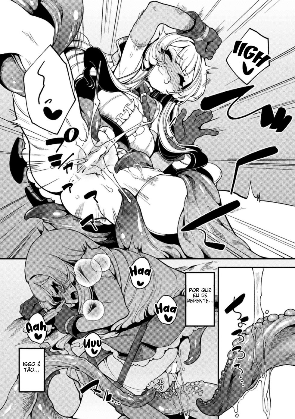 [Enu] Ochiru Ochiru | Fallen and Ruined (2D Comic Magazine Maibotsu Hameochi Zecchou Heroine Ingoku nite Kahanshin o Hoshoku Sareru Otome-tachi Vol. 2) [Portuguese-BR] [Kuraudo] [Digital] - Page 10