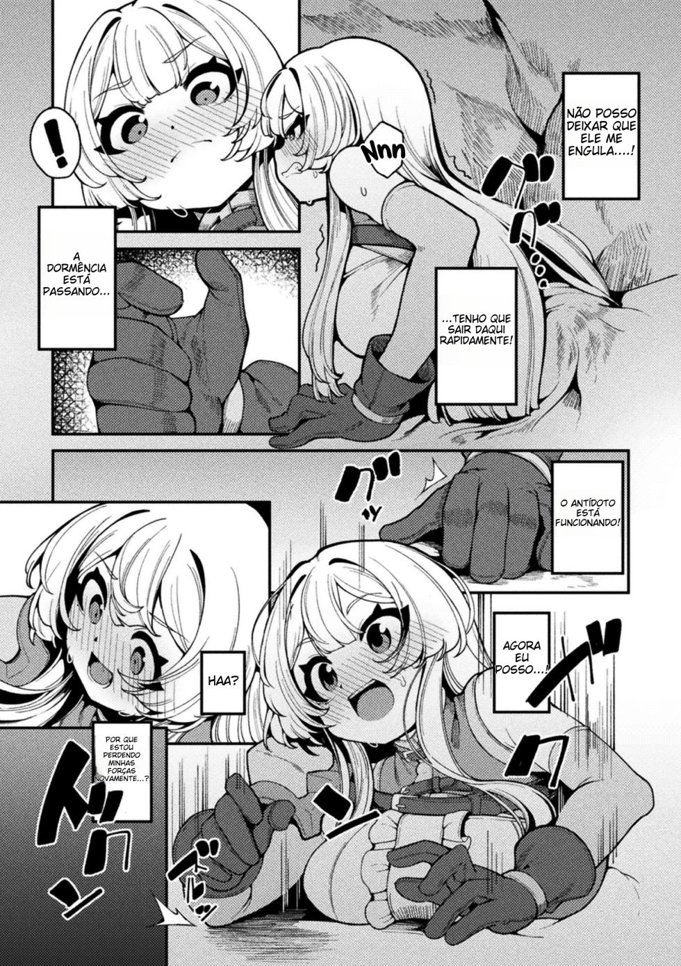 [Enu] Ochiru Ochiru | Fallen and Ruined (2D Comic Magazine Maibotsu Hameochi Zecchou Heroine Ingoku nite Kahanshin o Hoshoku Sareru Otome-tachi Vol. 2) [Portuguese-BR] [Kuraudo] [Digital] - Page 13