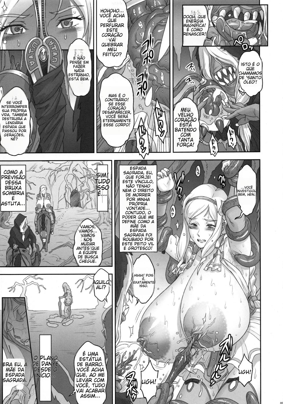 (C94) [Niku Ringo (Kakugari Kyoudai)] NIPPON LACTATE [Poruguese-BR] - Page 8