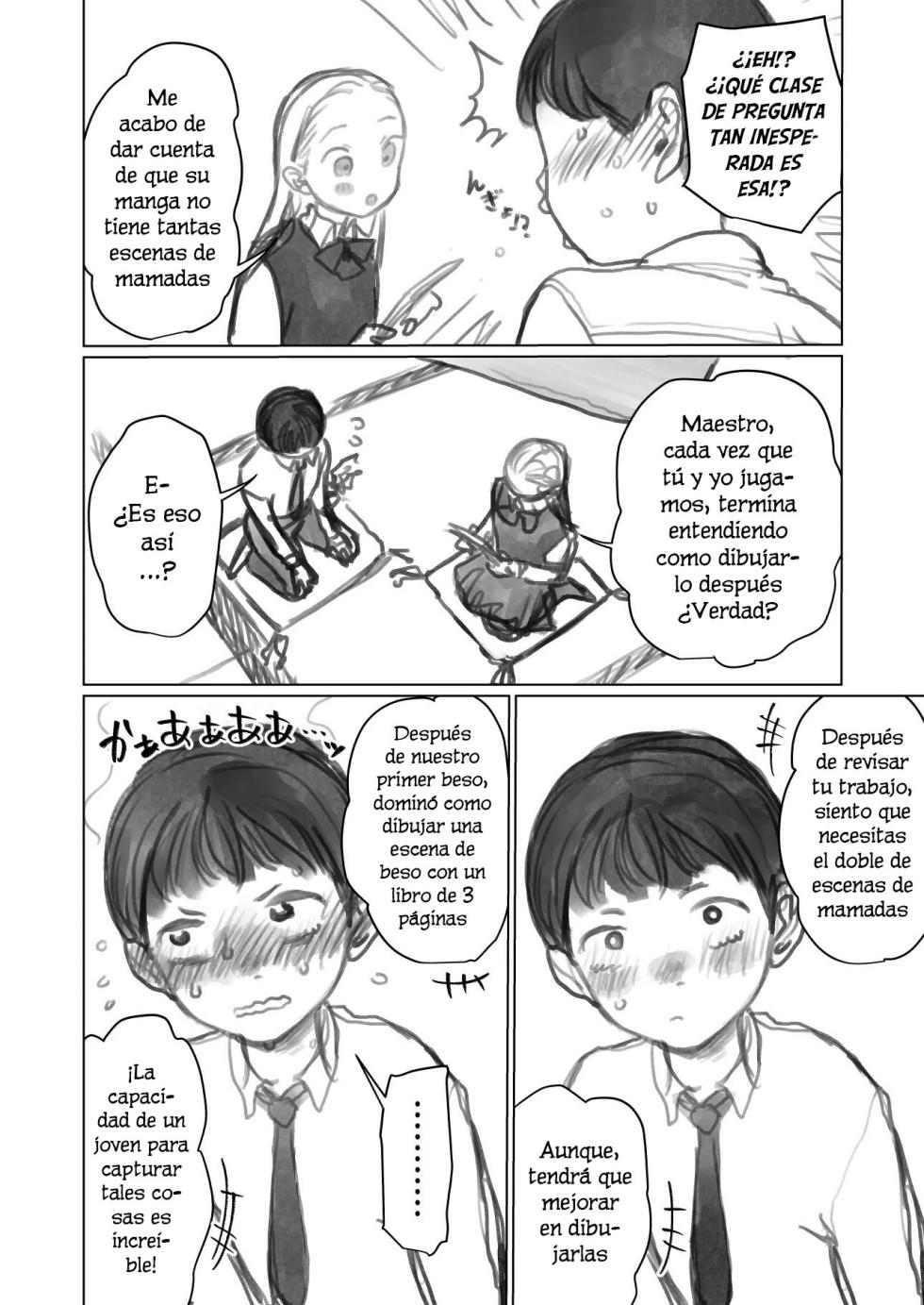 (C102) [Rinjuu Circus (Haguhagu)] Manadeshi ga Shishou no Shishou o Okuchi de Mederu Ohanashi ~FANBOX Matome Hon~｜Dándole amor al pene del maestro con la boca de su amada discípula ~Recopilación FANBOX~ [Spanish] [Hs enfermos] - Page 3