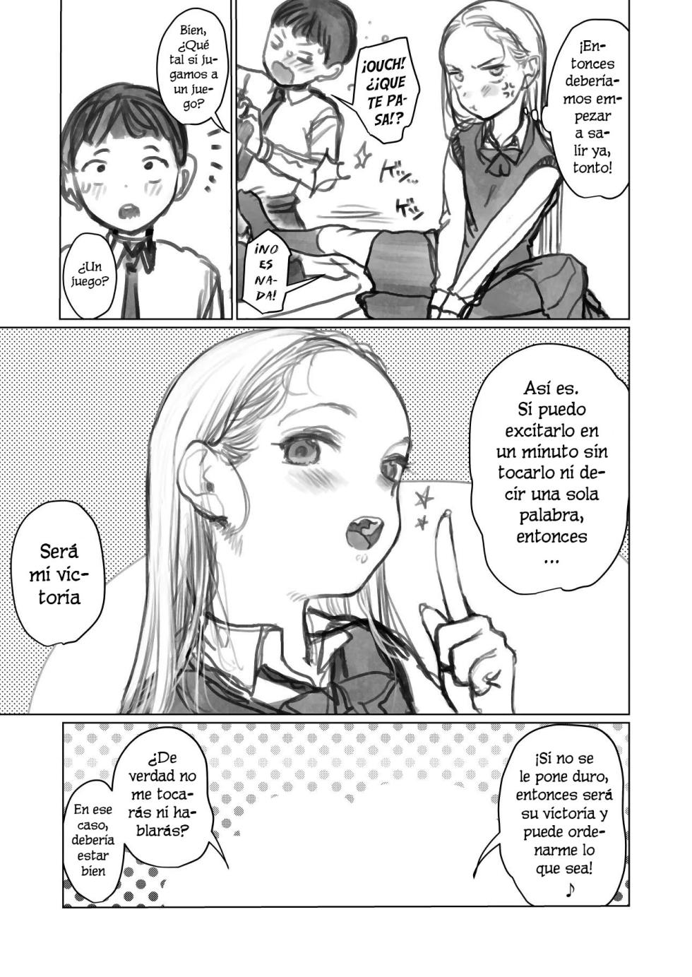 (C102) [Rinjuu Circus (Haguhagu)] Manadeshi ga Shishou no Shishou o Okuchi de Mederu Ohanashi ~FANBOX Matome Hon~｜Dándole amor al pene del maestro con la boca de su amada discípula ~Recopilación FANBOX~ [Spanish] [Hs enfermos] - Page 5