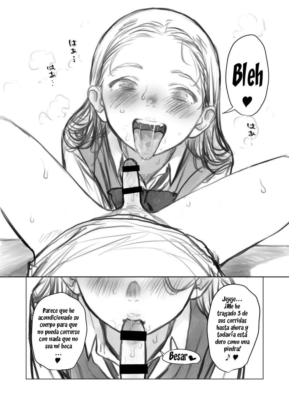 (C102) [Rinjuu Circus (Haguhagu)] Manadeshi ga Shishou no Shishou o Okuchi de Mederu Ohanashi ~FANBOX Matome Hon~｜Dándole amor al pene del maestro con la boca de su amada discípula ~Recopilación FANBOX~ [Spanish] [Hs enfermos] - Page 35