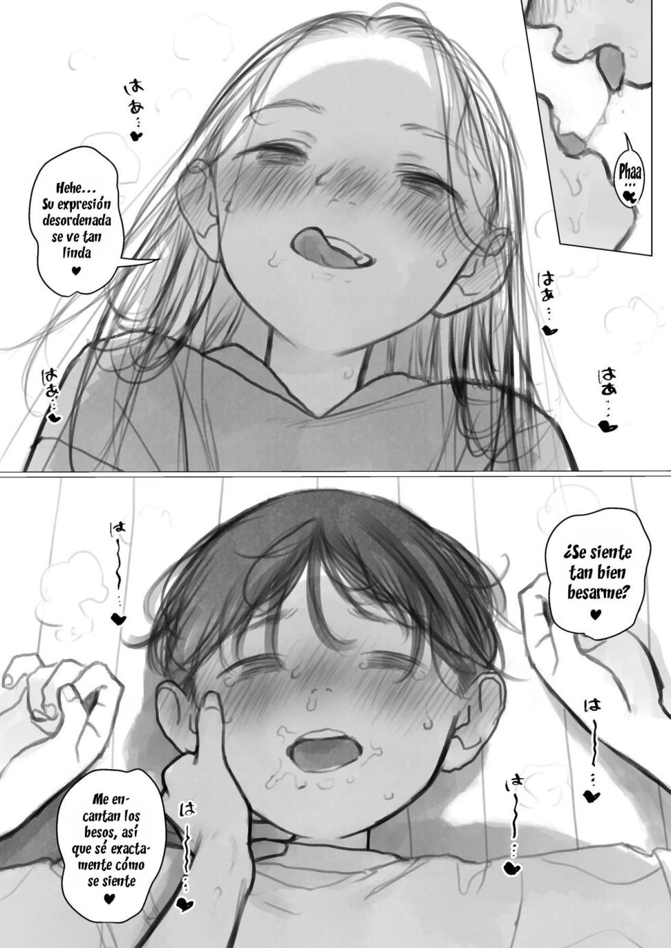 [Haguhagu] Shishou Hatsutaiken.｜La primera vez del Maestro. [Spanish] [Hs enfermos] [Decensored] - Page 2