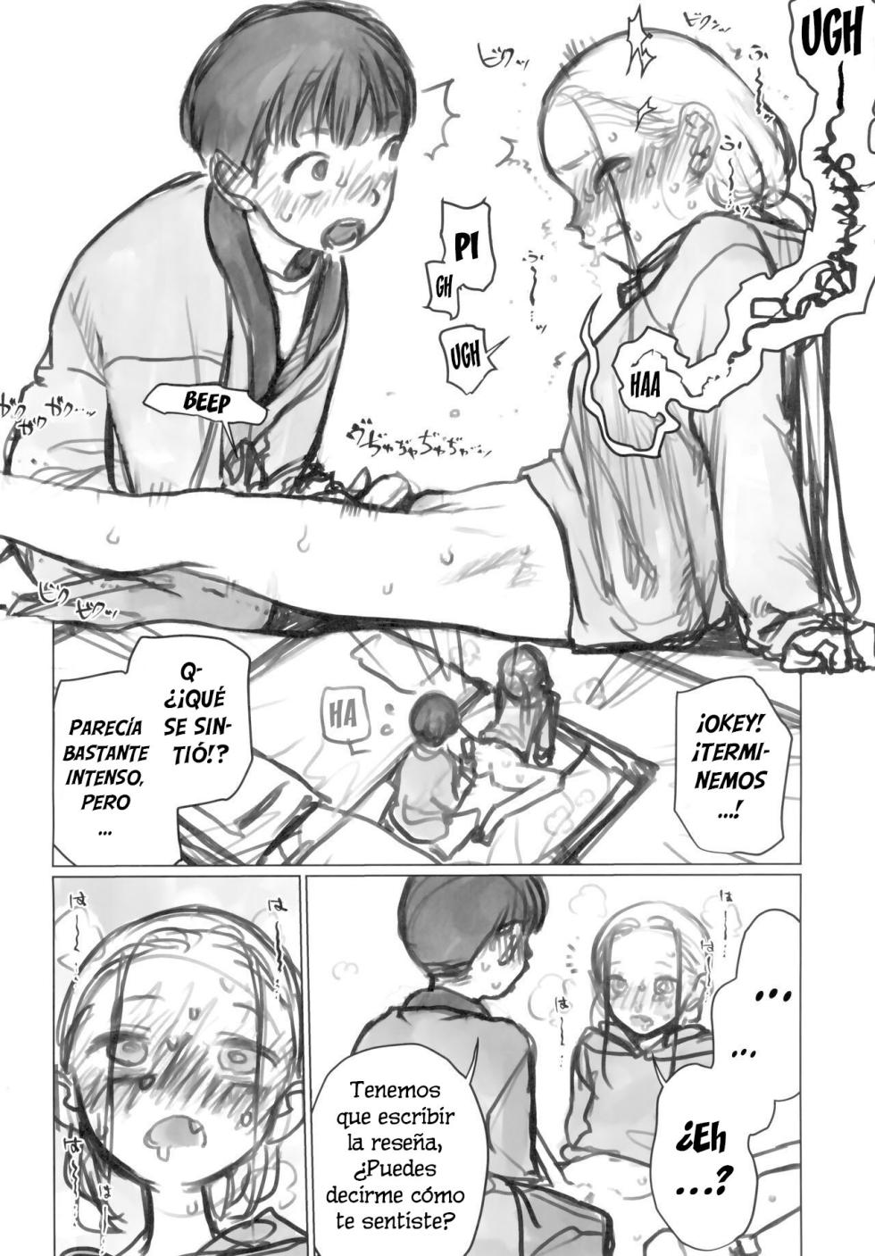 (C103) [Rinjuu Circus (Haguhagu)] Manadeshi no Karada de Asobou ~Cli Sui Vibe Hen~｜Jugando con el cuerpo de mi querida discípula ~Jugando con un vibrador para el clítoris~ [Spanish] [Hs enfermos] [Decensored] - Page 24