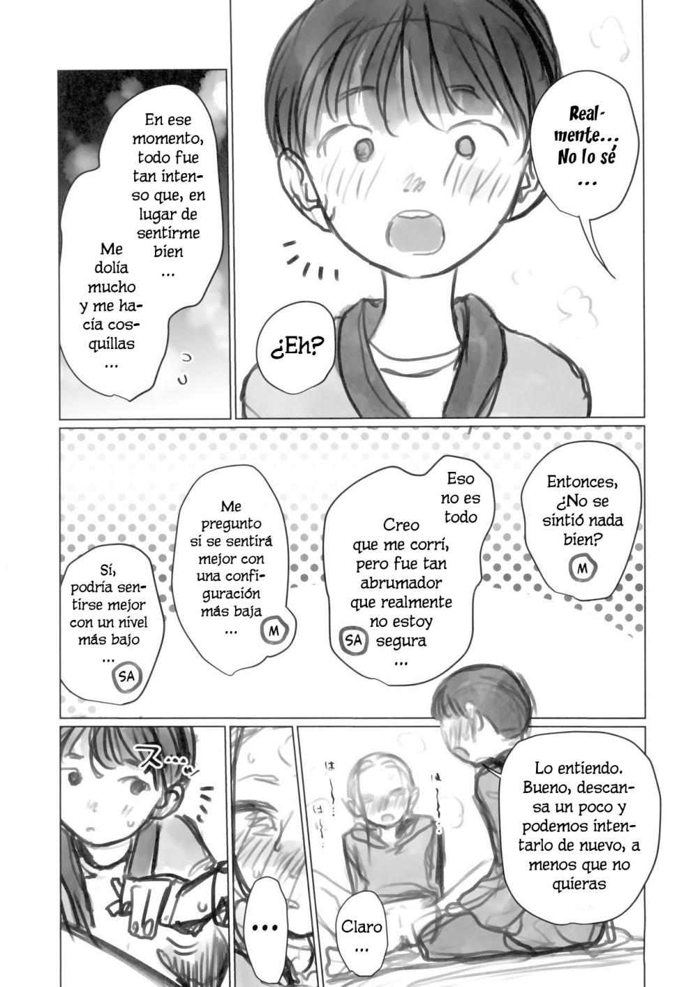 (C103) [Rinjuu Circus (Haguhagu)] Manadeshi no Karada de Asobou ~Cli Sui Vibe Hen~｜Jugando con el cuerpo de mi querida discípula ~Jugando con un vibrador para el clítoris~ [Spanish] [Hs enfermos] [Decensored] - Page 25