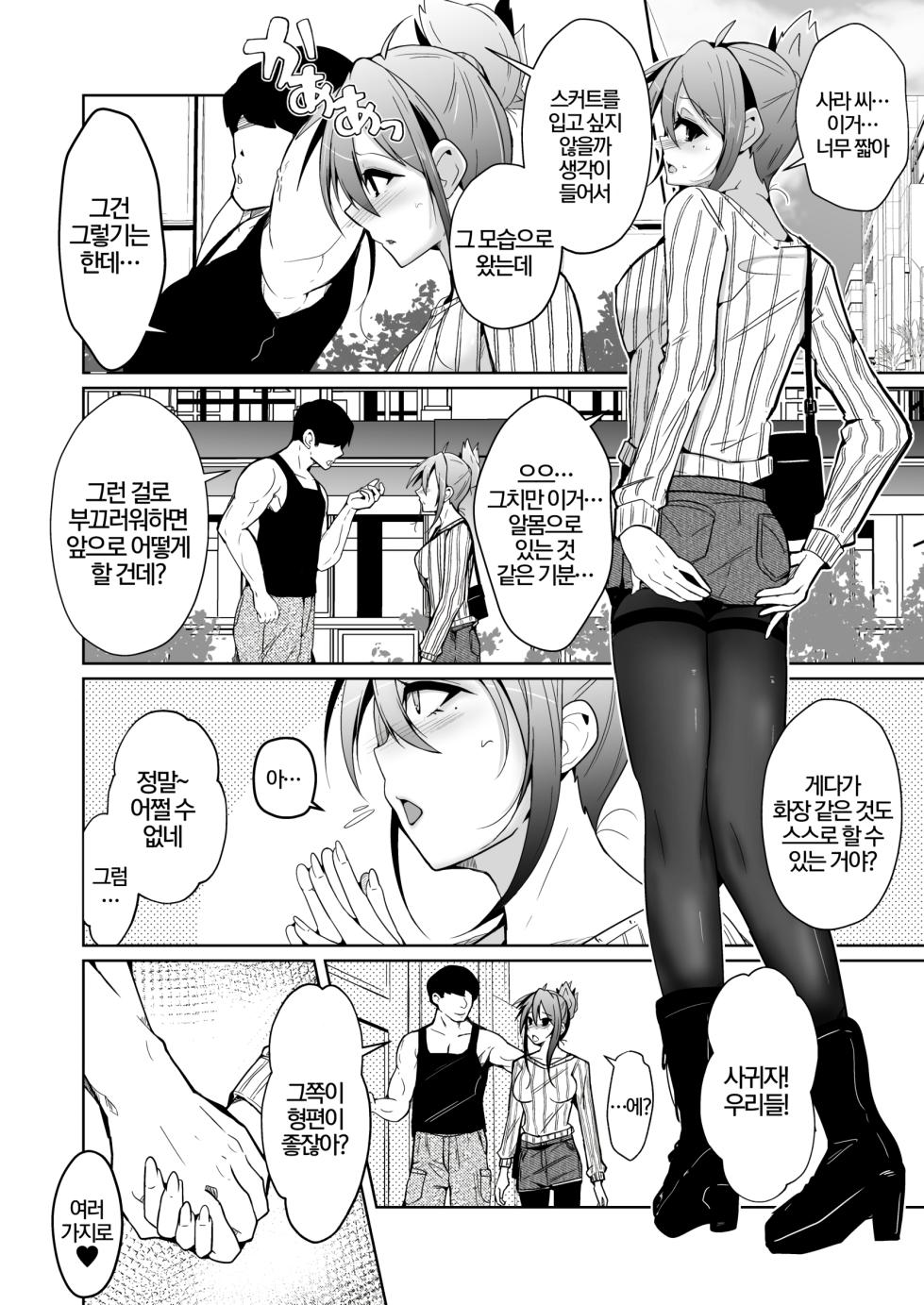 [Iwashita Shoten (Iwashita)] Swap connect Subarashiki, Iseitai Koukan ︱Swap connect ~ 멋진, 이성몸교환 [Korean] [Digital] - Page 38