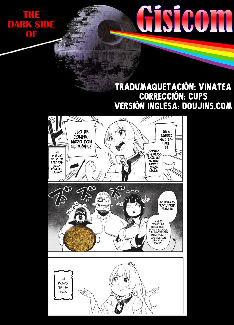 [Batten Kariba (Ankoku Emu Shougun)] Ecchi na Yatsu ka - ¿Algo obsceno? (Himesama "Goumon" no Jikan desu) [Spanish] [Gisicom] [Digital] - Page 27