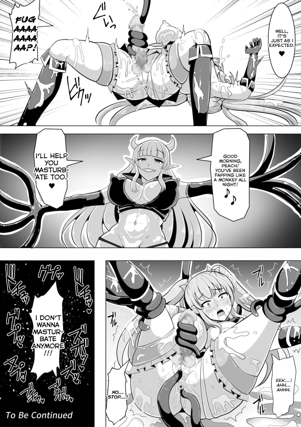 [Shiroi Tentoumushi] Magical Girl MagiPeach ~Futanari Transformation Curse~ [English] - Page 31