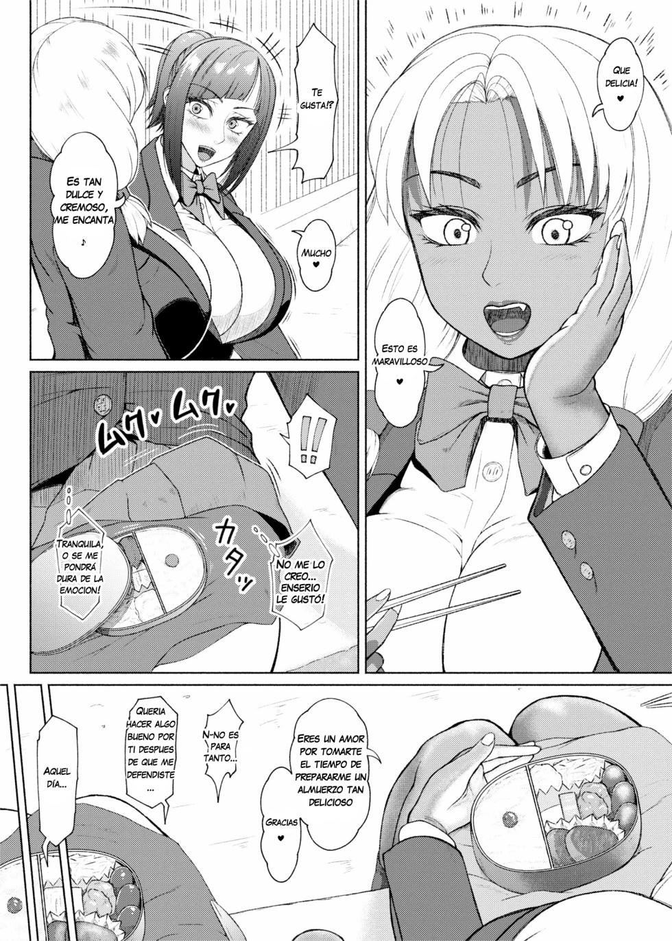 Futanari Bitch Gal wa Suki desu ka 09 Senpai and Kouhai (Sin censura) [Ray-Raw] [Nobuhiro] - Page 4