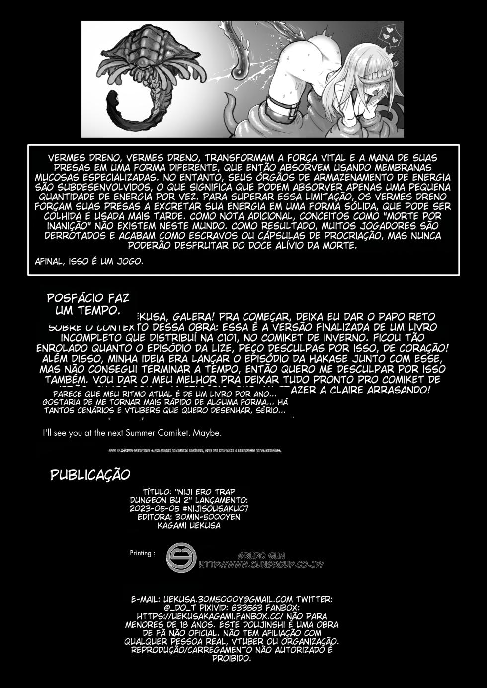 [30min-5000yen (Kagami Uekusa)] Niji Ero Trap Dungeon Bu 2 (Takamiya Rion) [Portuguese-BR] [Decensored] [Digital] - Page 21