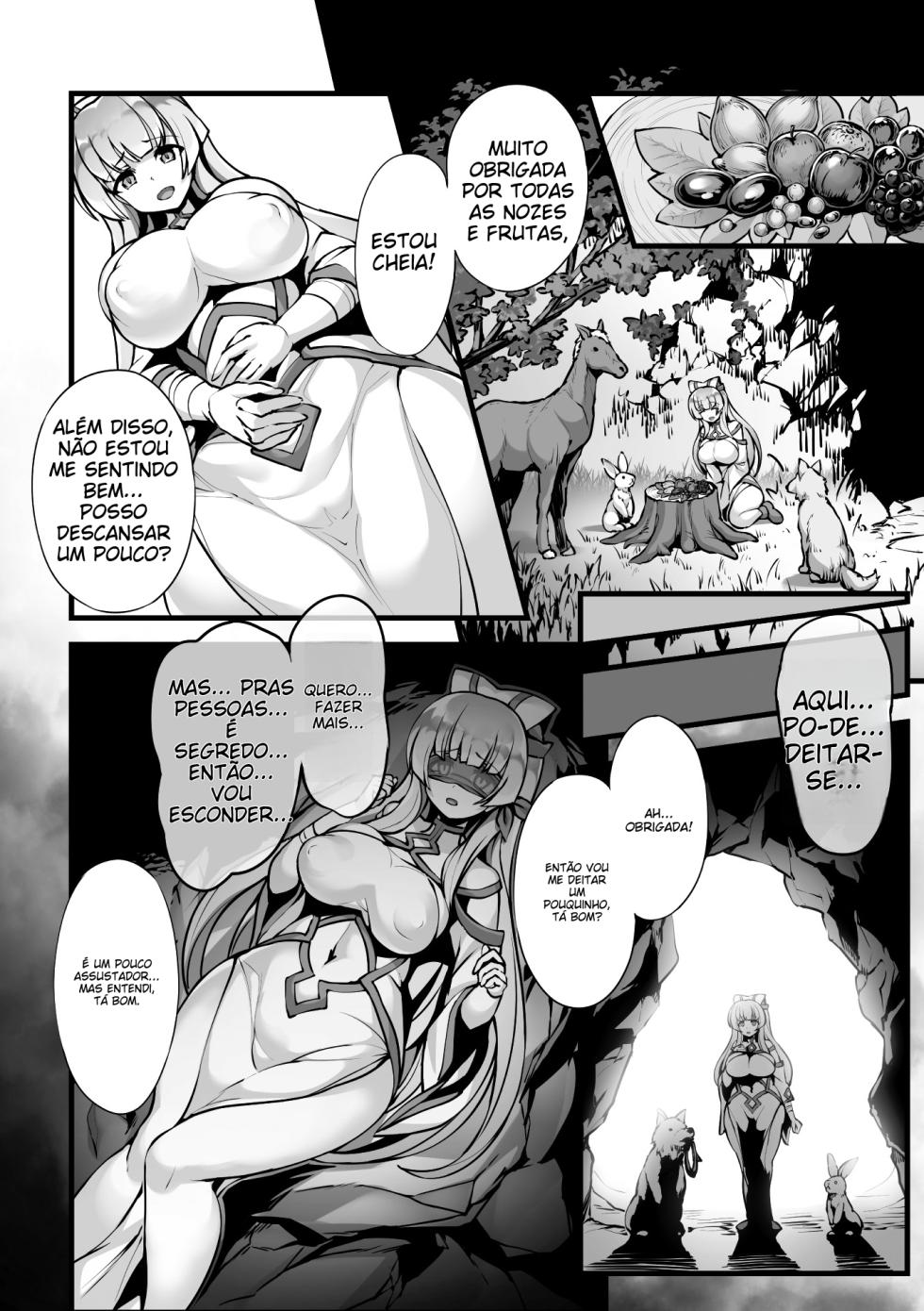 [Anthology] 2D Comic Magazine Shokushu Beya Seigi no Heroine Nikugoku Ryoujoku de Mesu Ochi Acme Vol. 2 [Digital] [Portuguese-BR] (TR-103) - Page 6