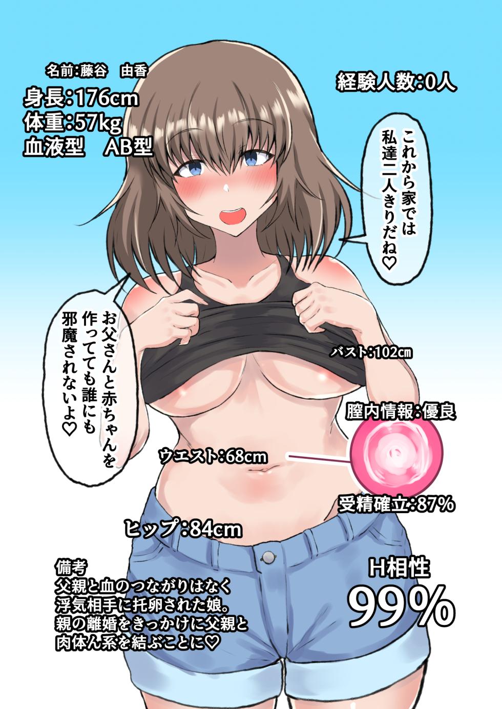 [Ryoushi Koubou (HADRON9)] Oyako Ninkatsu Papa to Issho ni Kozukuri Nishihara Miho & Fujitani Yuka Hen - Page 12