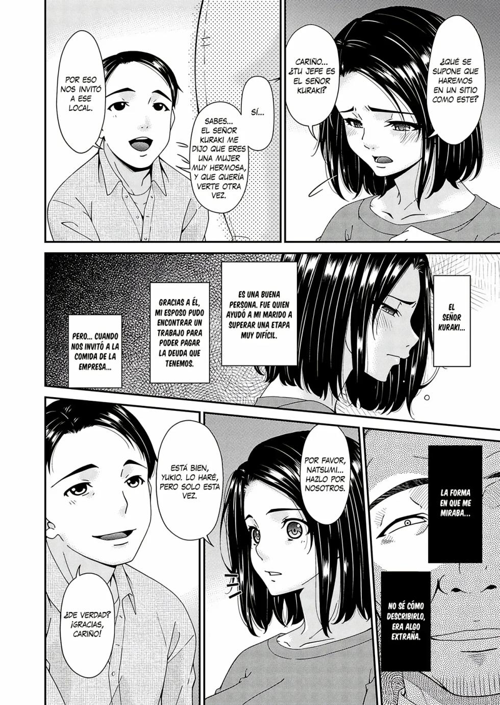 [Bai Asuka] Anata no Tame ni Okasarete... [Spanish] [Milf Remaster] - Page 2