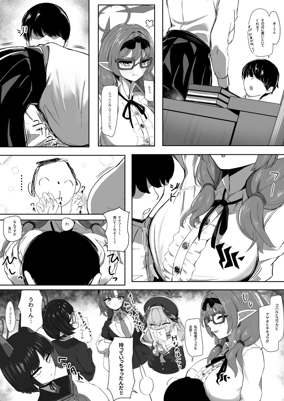 [Takusenkaku (taku)] Chinatsu ni Hitasura Amayakashite Morau Dake no Hon (Blue Archive) [Digital] - Page 3