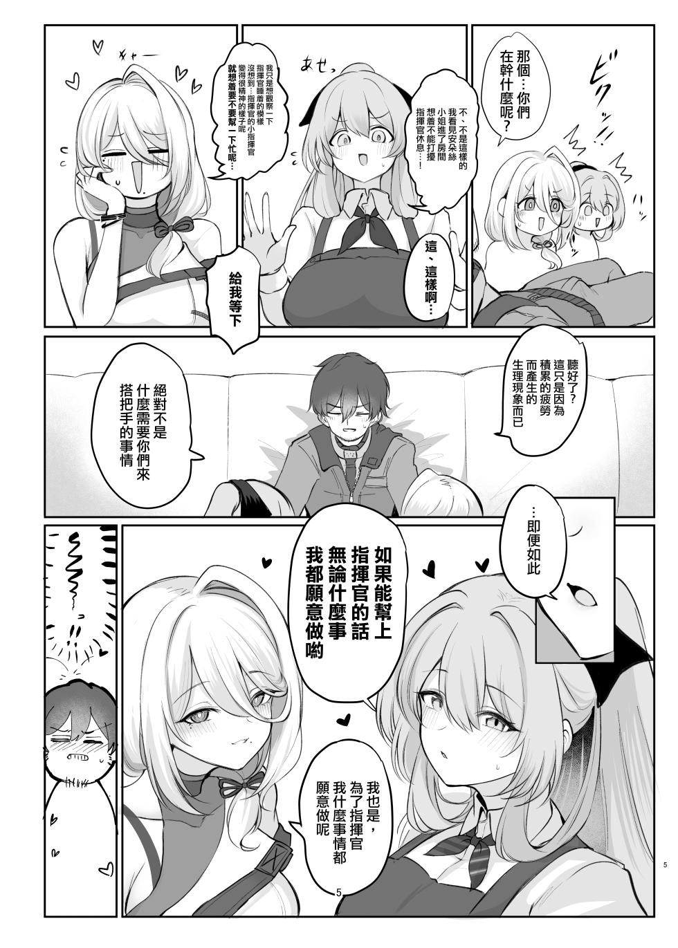 [Hello Girls! (10eki)] Amaama Ningyou | 甜蜜人形 (GIRLS' FRONTLINE 2: EXILIUM) [Chinese] [活力少女戰線×大受氣包烤RO組] [Digital] - Page 5