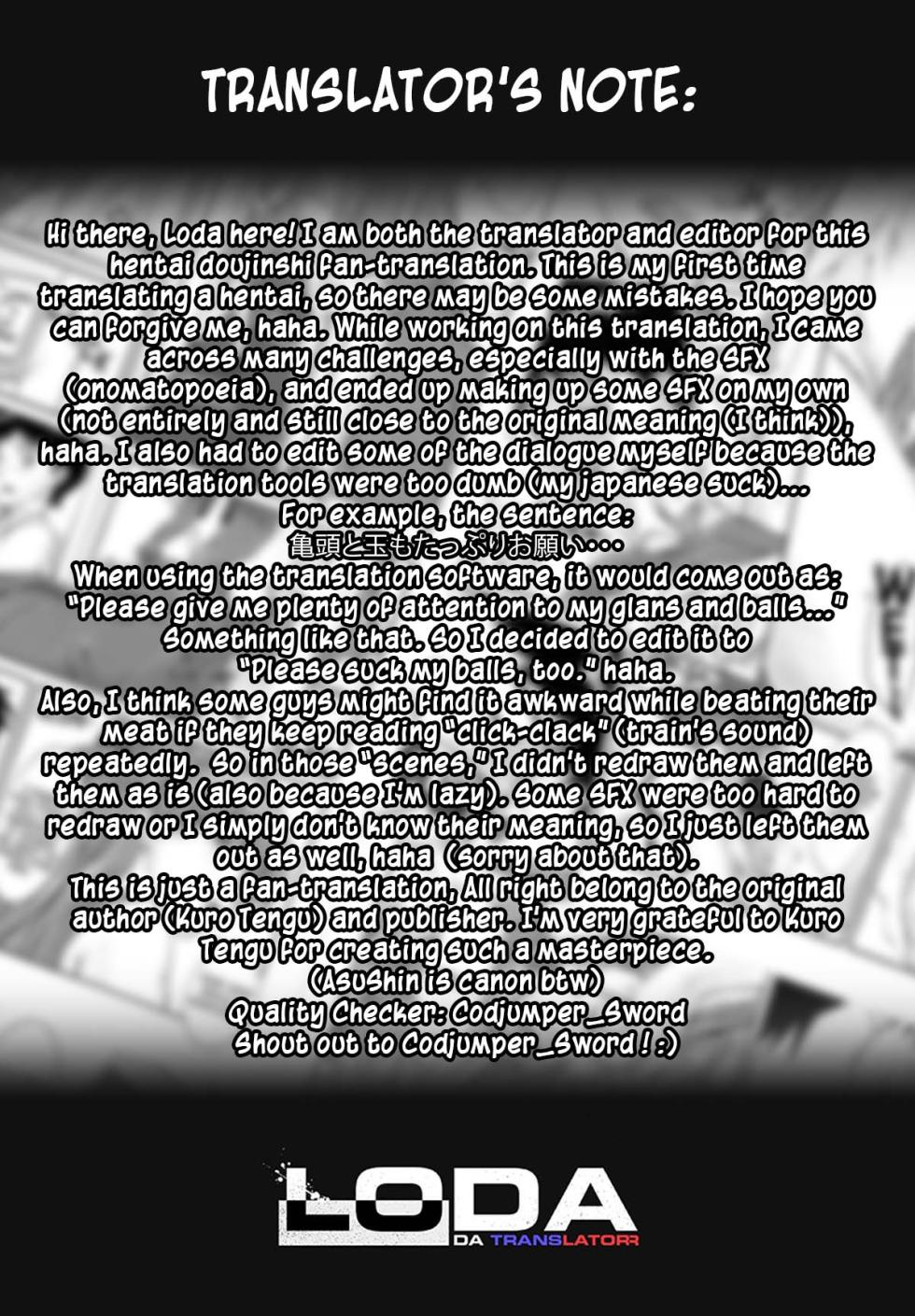 (C93) [TENGU NO TSUZURA (Kuro Tengu)] MISSEND (Neon Genesis Evangelion) [English] [Loda] - Page 30