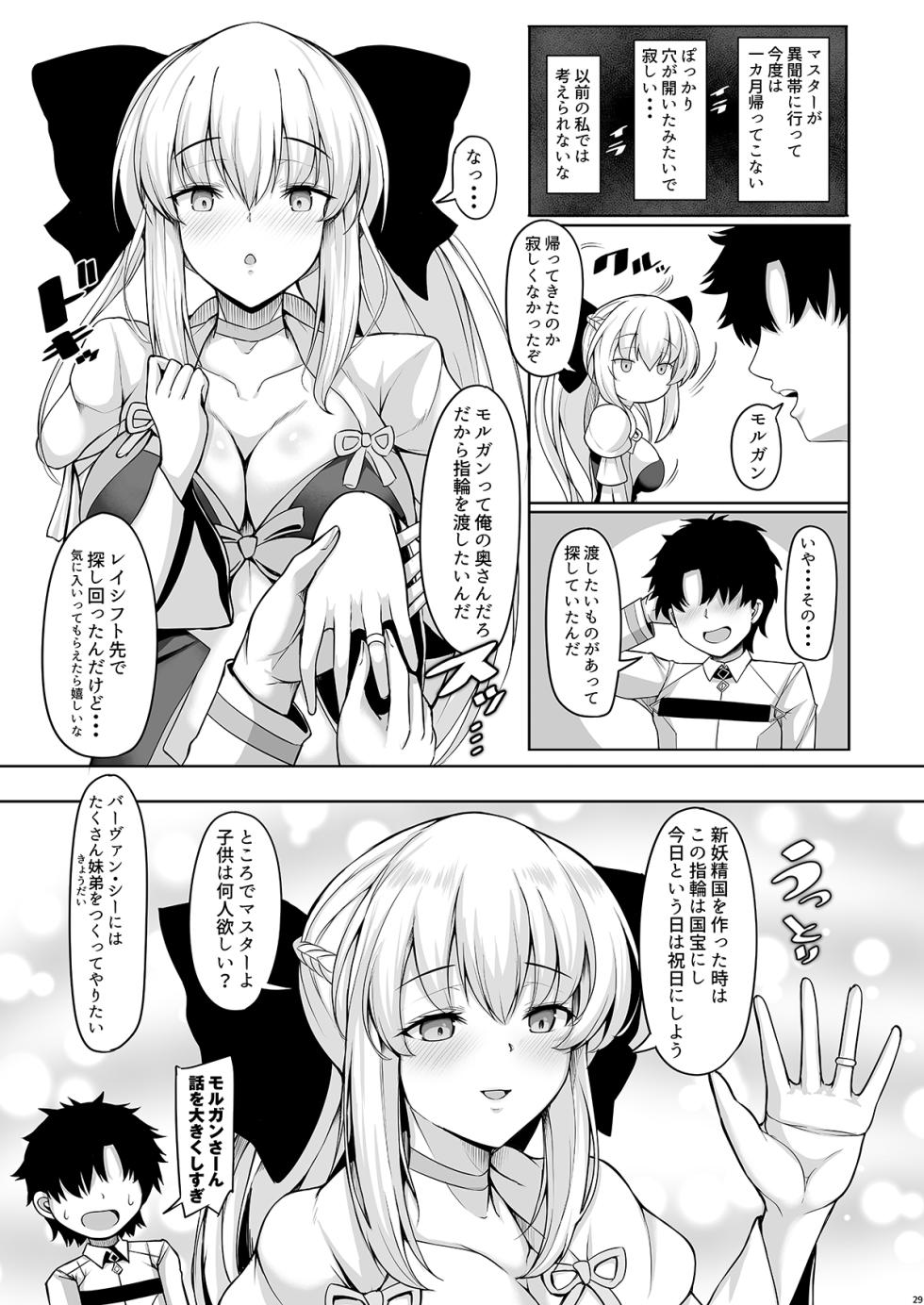 [Rocket Chousashitsu (Koza)] Joou Heika wa Boku no Oku-san (Fate/Grand Order) [Digital] - Page 29