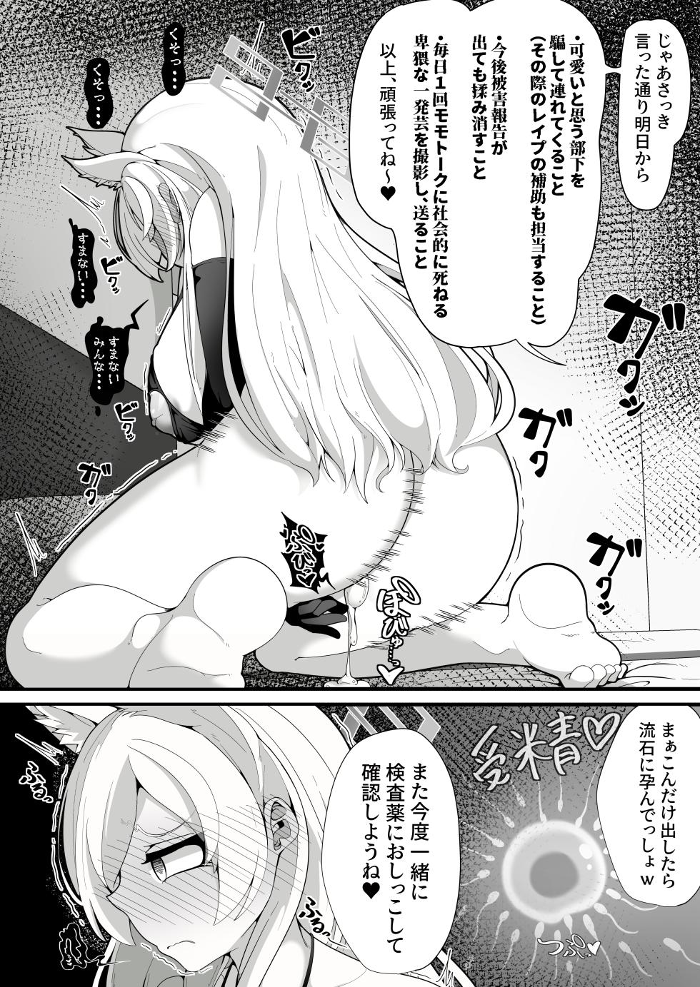 [Shiawase Hitotsubu (Shinozaki Ui)] Kouankyoku no Kyouken wa Saimin Ojisan ga Dai~suki ~Jinmon Taiketsu Hen~ (Blue Archive) [Digital] - Page 29