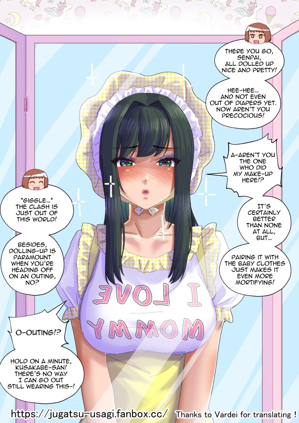 [Jugatsu Usagi] Kouhai no Iinari Baby | At Kouhai's Behest [English] - Page 16