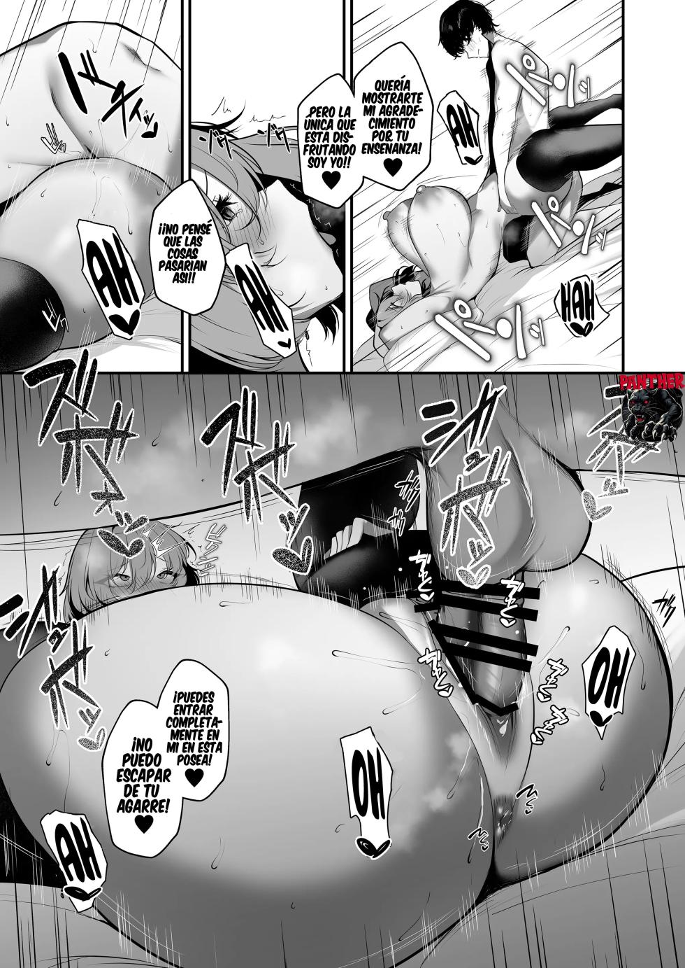 [Sakyu Syogun (Ksyum)] Ooya no Musume no Kyonyuu Gal ni Benkyou Oshietara Ecchi Shite Kureta Hanashi | La Hija Gyaru de Grandes Tetas del Casero ¡Me Deja Tener Sexo a Cambio de Lecciones Privadas! [Spanish] [Panther Scan] [Digital] - Page 37