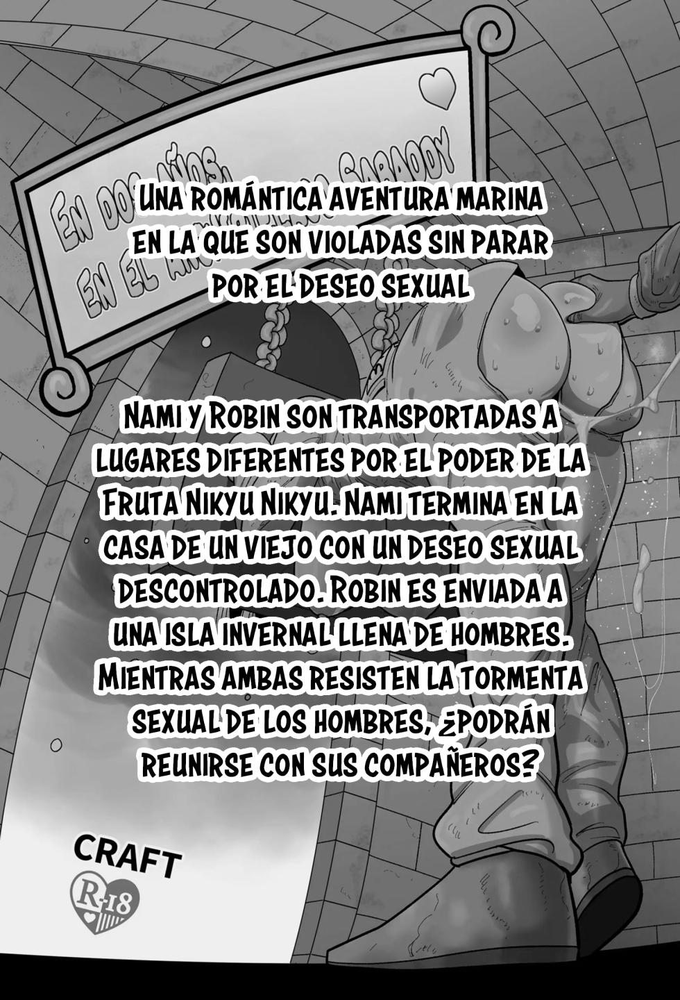 [CRAFT (Kiliu)] 2-nen-go ni Sabaody Shotou de｜Dentro de Dos Años en el Archipielago Sabaody (One Piece) [Spanish] [Al Chile no Sé Scan] [Digital][v2] - Page 2