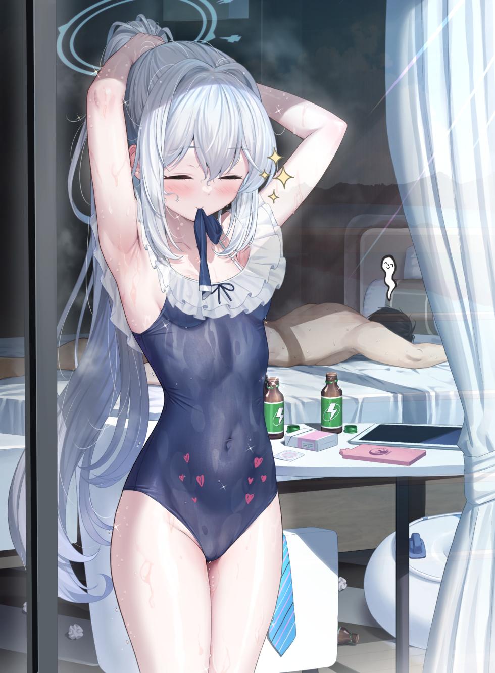 [Horizontal World (Matanonki)] LOVE IT (Only) ONE (Blue Archive) [Chinese] [山樱汉化 & eve重嵌] [Decensored] [Digital] - Page 28