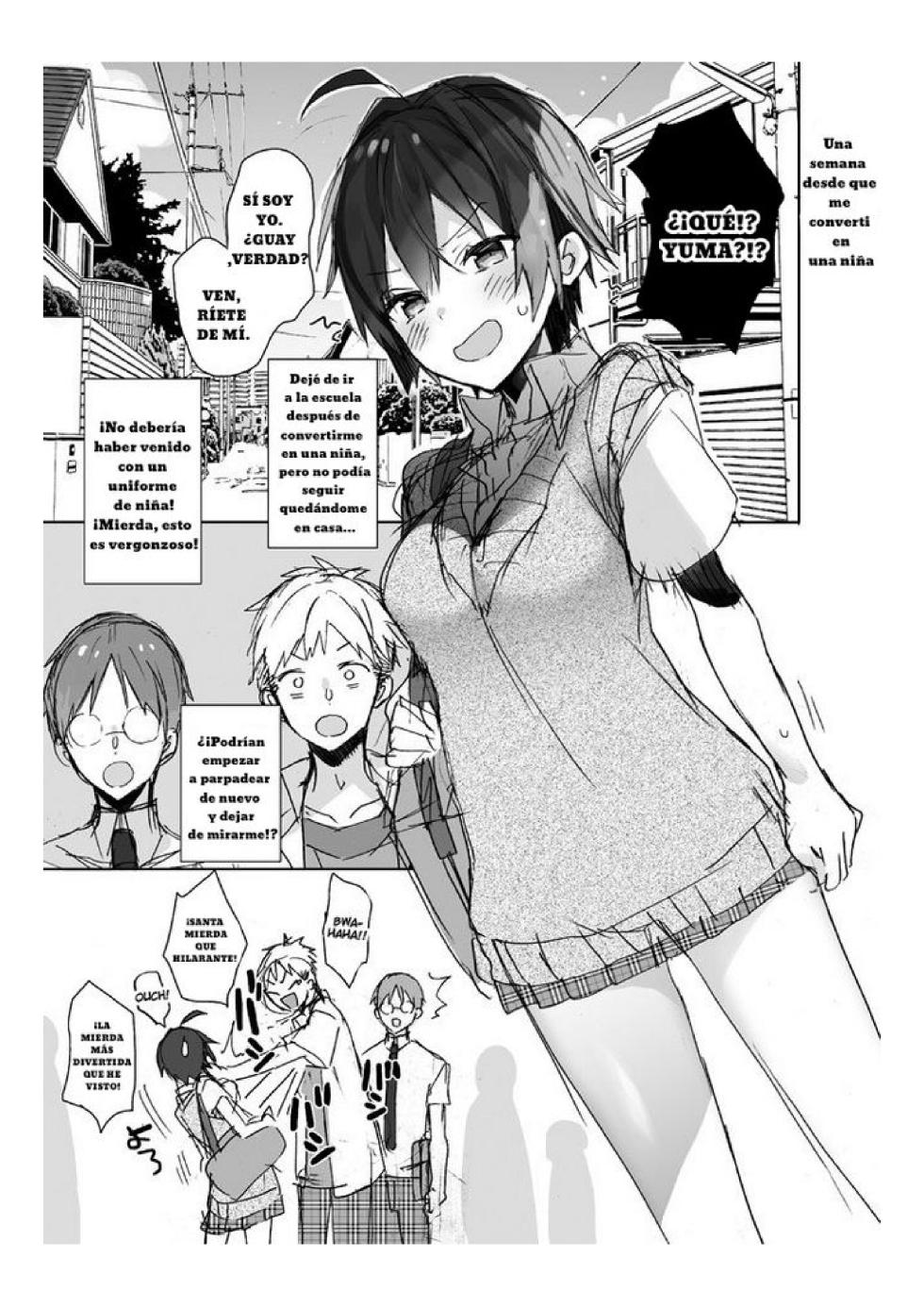 Nyotaika Shita | My debauched school life as a guy-turned-girl - Page 3