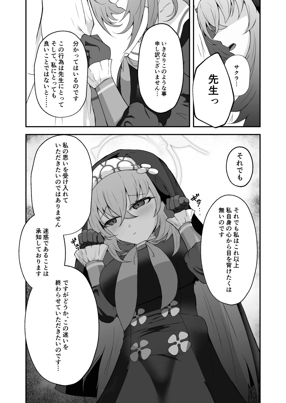 [Huyu no Tataki (Huyugatuo)] Anata ni Tsugeru Sacrament (Blue Archive) [Digital] - Page 7