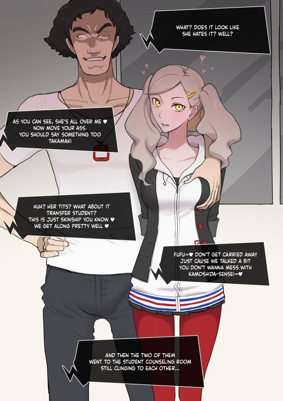 [Giga] Persona 5 Ann x Kamoshida (English) - Page 2