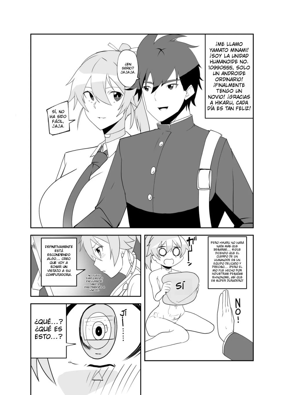 [Maximum Spec (Omurice)] Humanroid no Semen Paradise!｜¡Paraíso de Semen de Androide! [Spanish] [El Scan del Zorro] - Page 4