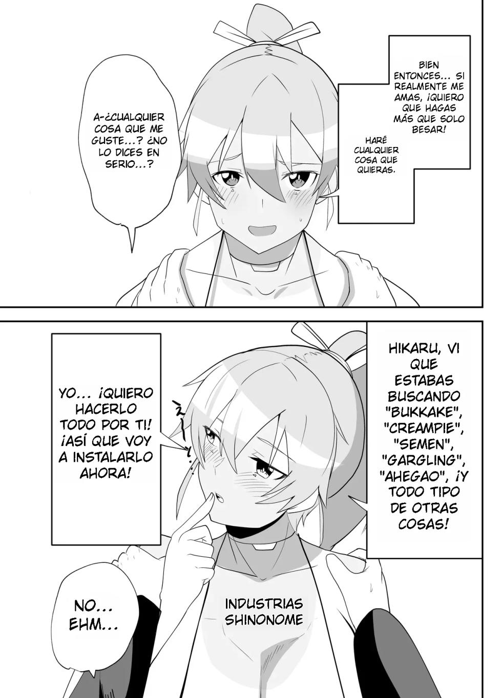 [Maximum Spec (Omurice)] Humanroid no Semen Paradise!｜¡Paraíso de Semen de Androide! [Spanish] [El Scan del Zorro] - Page 7