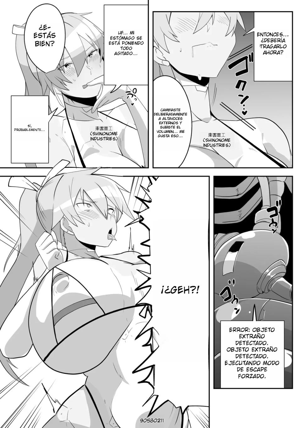 [Maximum Spec (Omurice)] Humanroid no Semen Paradise!｜¡Paraíso de Semen de Androide! [Spanish] [El Scan del Zorro] - Page 11