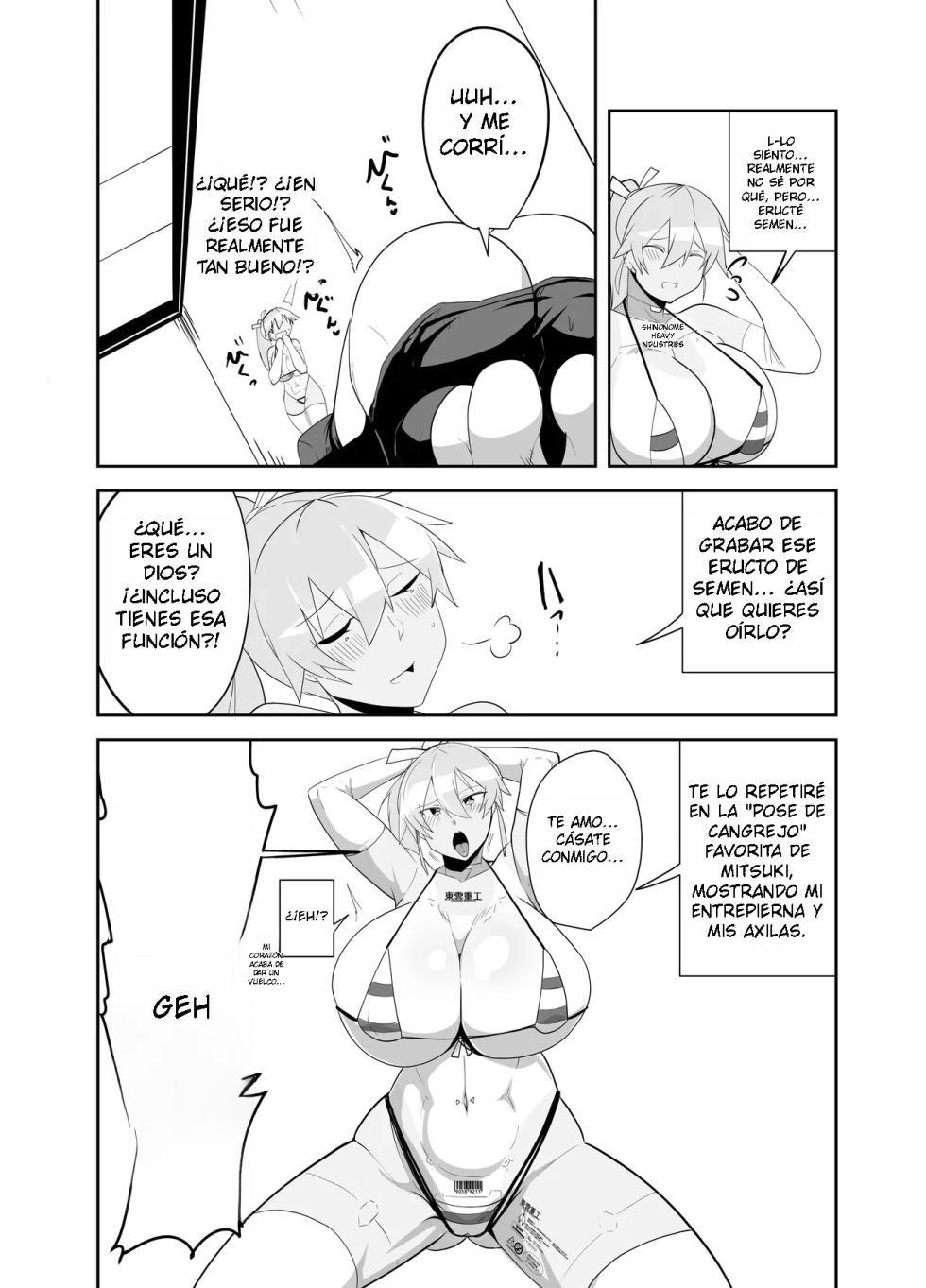 [Maximum Spec (Omurice)] Humanroid no Semen Paradise!｜¡Paraíso de Semen de Androide! [Spanish] [El Scan del Zorro] - Page 12