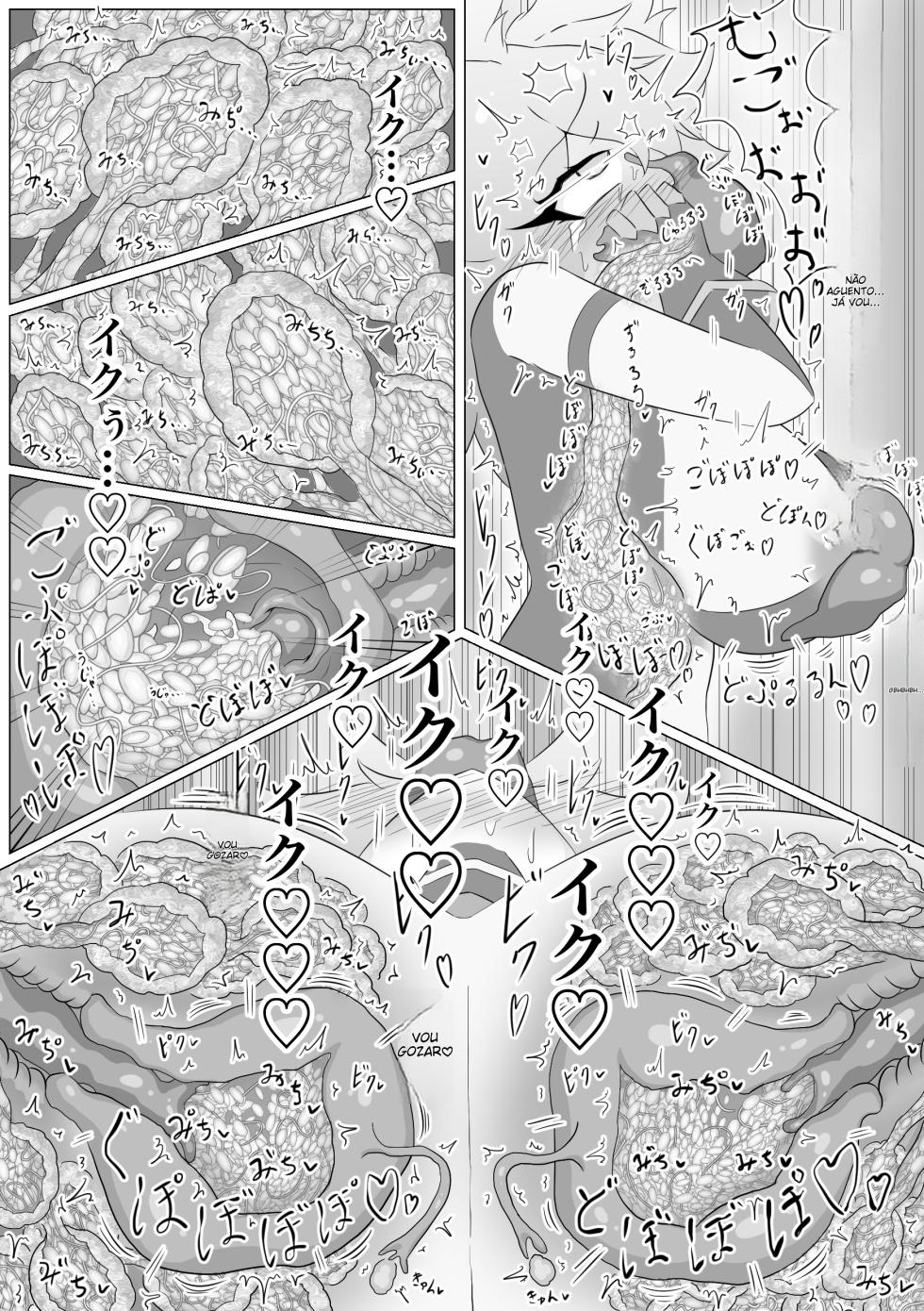 [Senchuu no anagura] Jewel Heroines Haiboku File ~Karin vs Crimson~ [Portuguese-BR] (TR-147) - Page 17