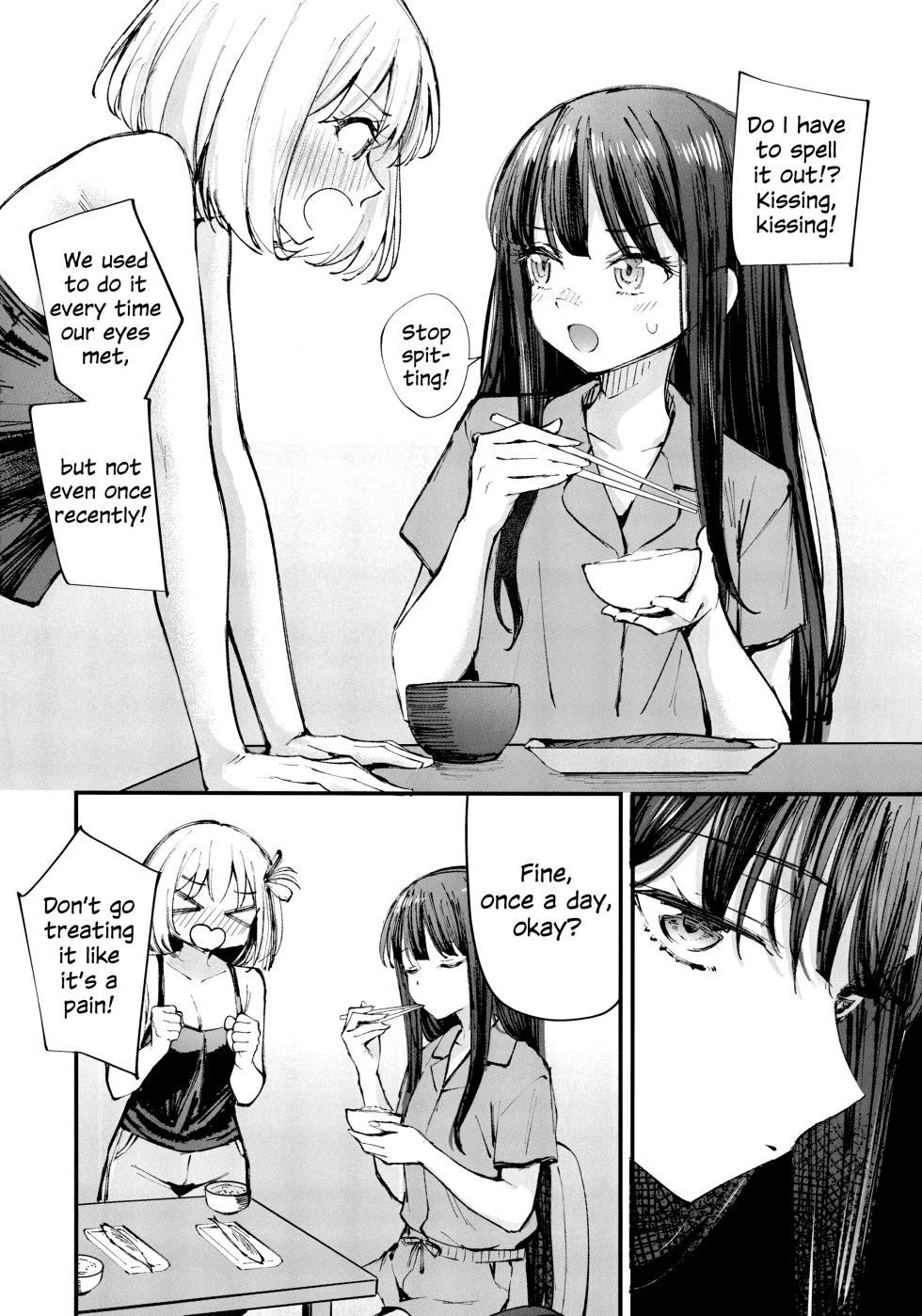 (C106) [Kitaku Jikan (Kitaku)] Kiss Kiss Kiss (Lycoris Recoil) [English] - Page 5