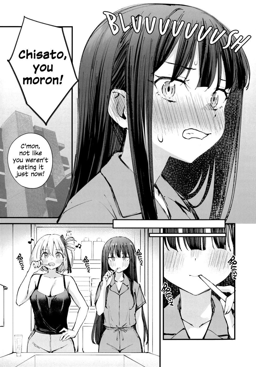(C106) [Kitaku Jikan (Kitaku)] Kiss Kiss Kiss (Lycoris Recoil) [English] - Page 8