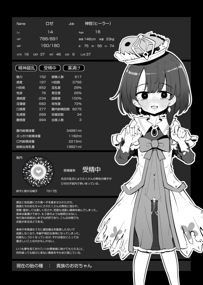 [Matsuriuta] Shinrai Shiteiru Party Nakama ga Shiranai Status o Fuyashite Kaette Konai Onna Shinkan Roze Sono Ato - Page 3