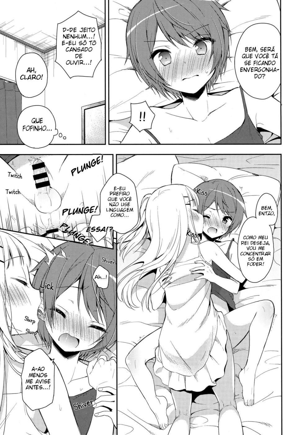 [R*kaffy (Aichi Shiho)] Kimi ha Kawaii Boku dake no Idol [Portuguese-BR] [Digital] - Page 4