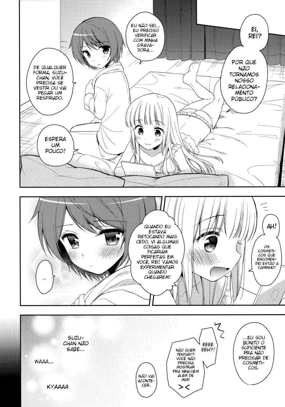 [R*kaffy (Aichi Shiho)] Kimi ha Kawaii Boku dake no Idol [Portuguese-BR] [Digital] - Page 13