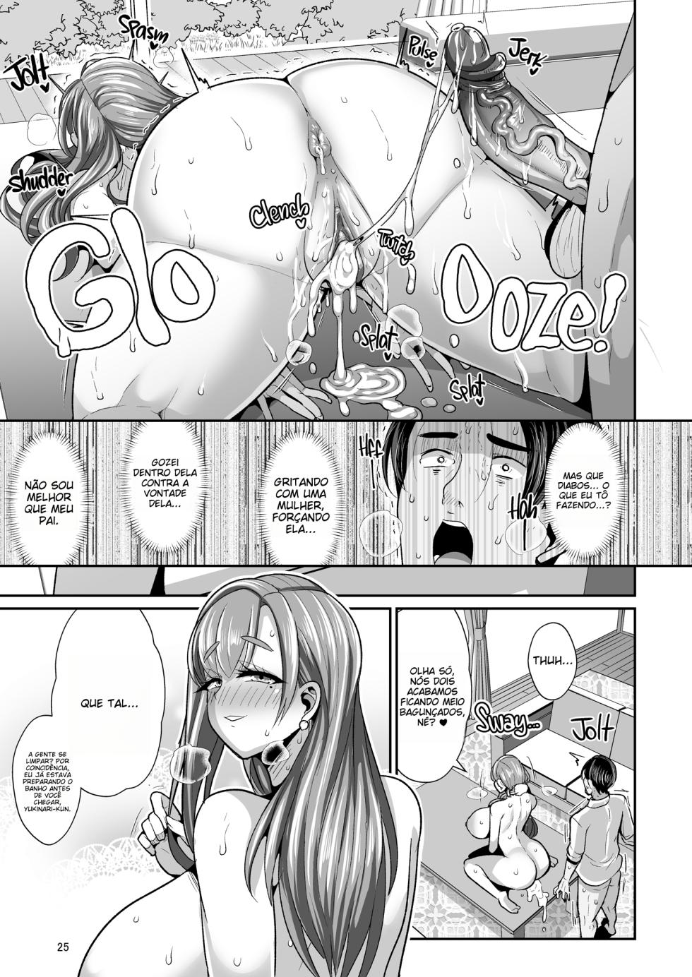 [Shinshunshantonshou (Bukatsu)] Yurufuwa Kyonyuu no Toshishita Mama to Aisaretakatta Oji-san no Ore | Her, My Younger Well-Endowed Stepmom, and Me, a Sill Old Guy Who’s Only Ever Wanted to Be Loved [Portuguese-BR] [Decensored] [Digital] (TR-162) - Page 27