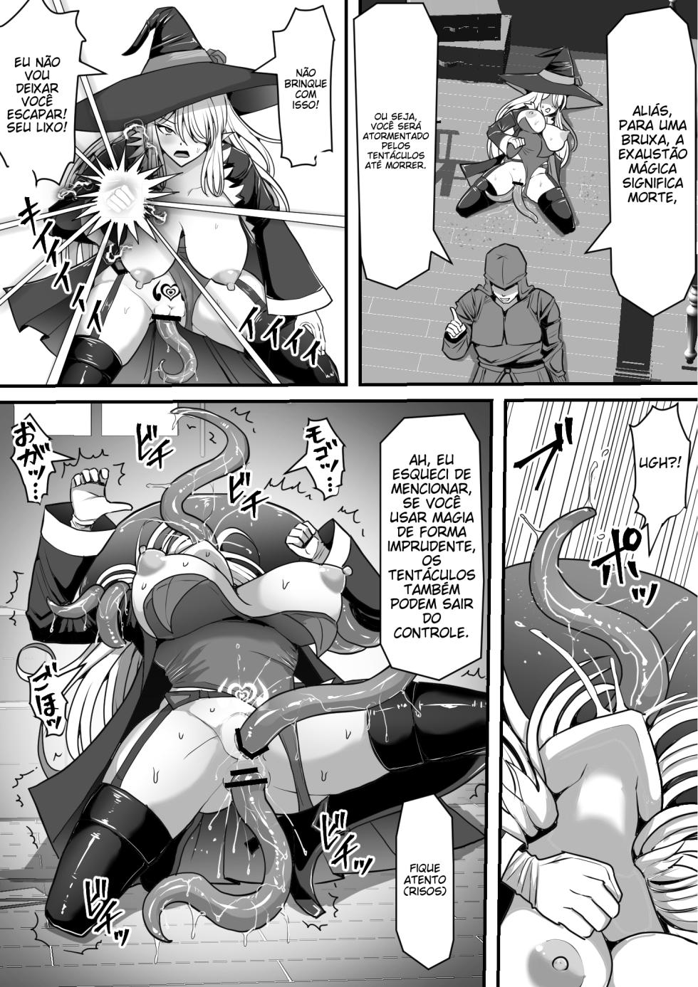 [Shiroi Tentoumushi (Ta ta)] Majo ga Shokushu ni Kisei sa re Shokushu o Shussan shi Makuru Hanashi [Portuguese-BR] (TR-163) - Page 31