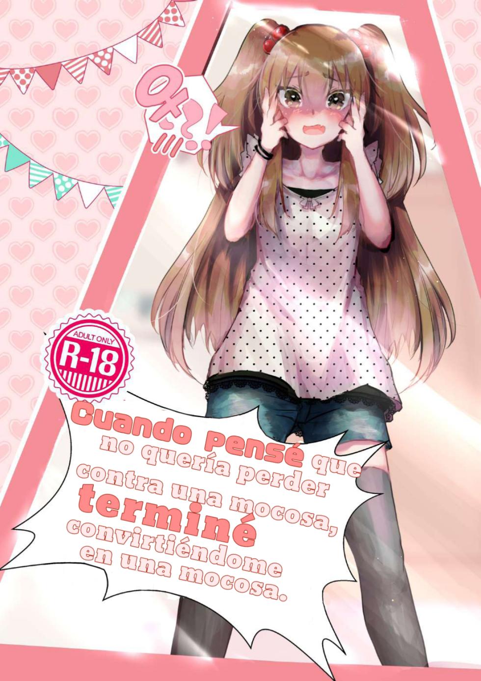 [Tempest (Yamamoto fcn)] Mesugaki ni Maketakunai, to Omotteitara Mesugaki ni Natte Shimatta Ken | Cuando pense que no queria perder con una mocosa termine convirtiendome en una mocosa [Spanish] [Digital] - Page 1