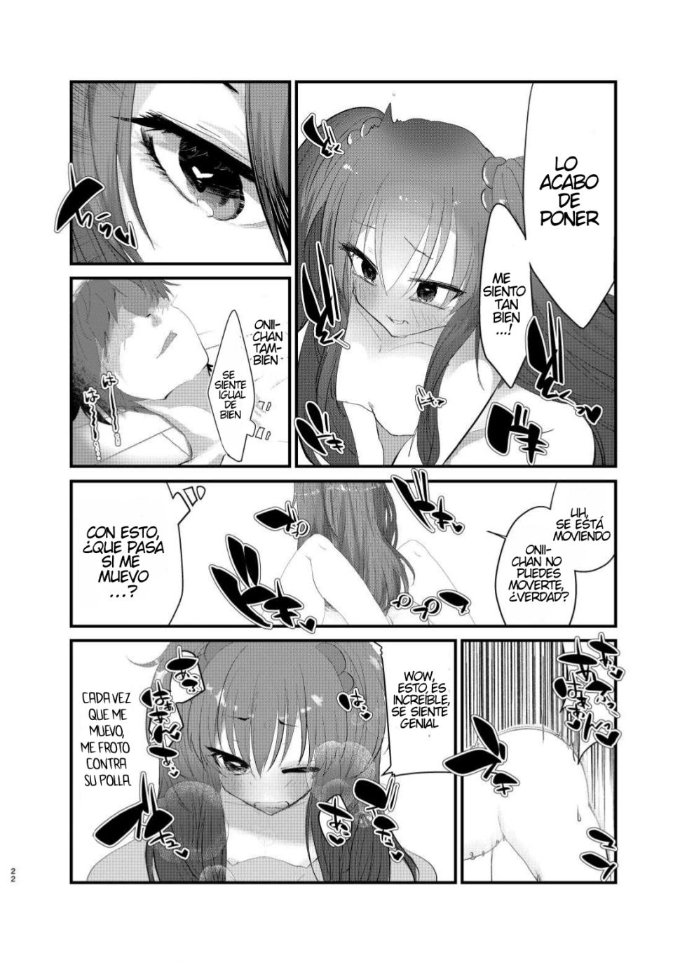 [Tempest (Yamamoto fcn)] Mesugaki ni Maketakunai, to Omotteitara Mesugaki ni Natte Shimatta Ken | Cuando pense que no queria perder con una mocosa termine convirtiendome en una mocosa [Spanish] [Digital] - Page 21