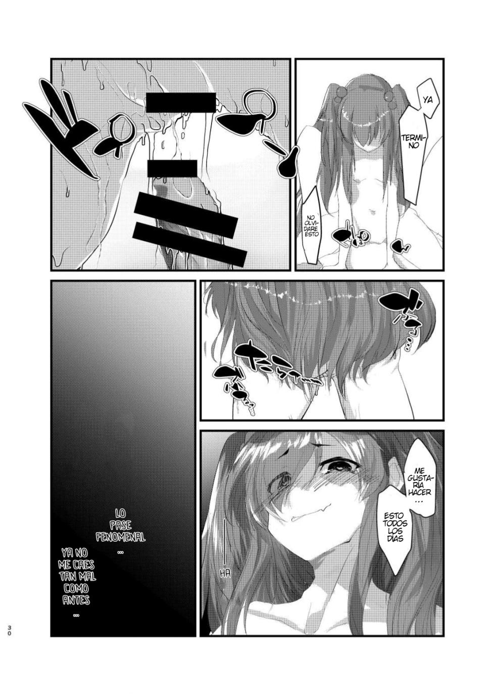 [Tempest (Yamamoto fcn)] Mesugaki ni Maketakunai, to Omotteitara Mesugaki ni Natte Shimatta Ken | Cuando pense que no queria perder con una mocosa termine convirtiendome en una mocosa [Spanish] [Digital] - Page 29