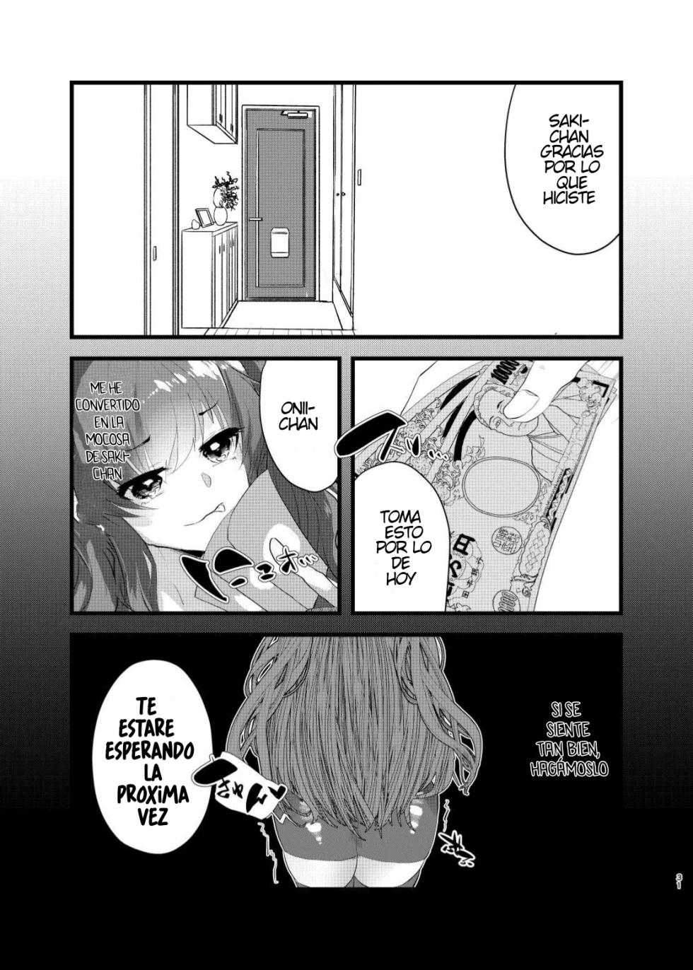 [Tempest (Yamamoto fcn)] Mesugaki ni Maketakunai, to Omotteitara Mesugaki ni Natte Shimatta Ken | Cuando pense que no queria perder con una mocosa termine convirtiendome en una mocosa [Spanish] [Digital] - Page 30